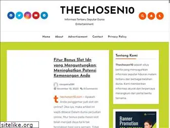 thechosen10.com