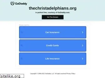 thechristadelphians.org
