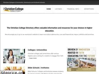 thechristiancollegedirectory.com