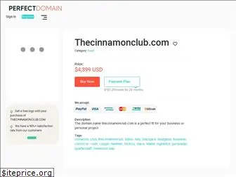 thecinnamonclub.com