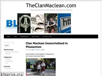 theclanmaclean.com