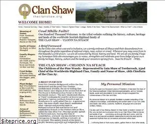 theclanshaw.org