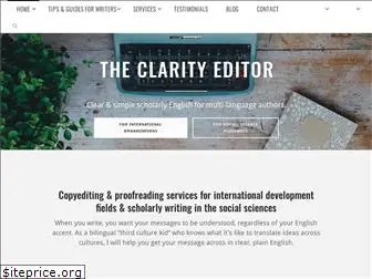 theclarityeditor.com