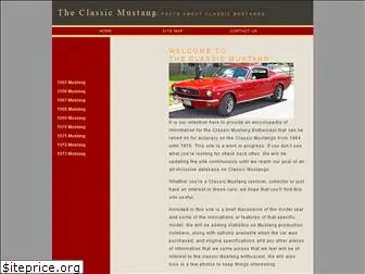 theclassicmustang.com