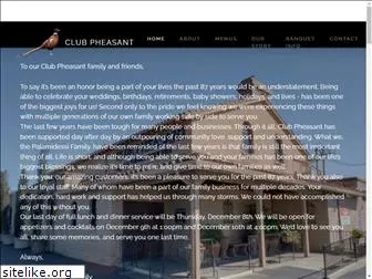 theclubpheasant.com