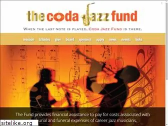 thecodajazzfund.org