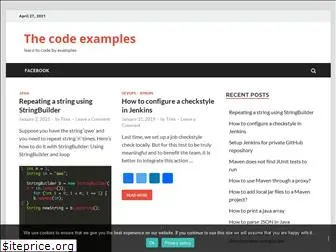 thecodeexamples.com