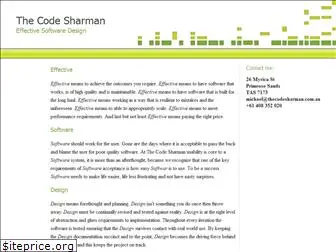 thecodesharman.com.au