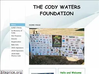 thecodywatersfoundation.com