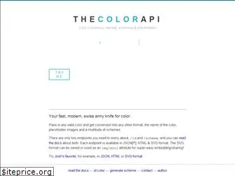 thecolorapi.com