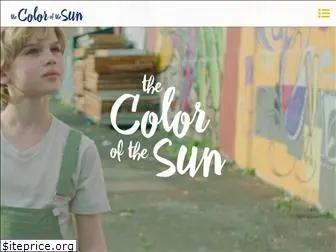 thecolorofthesunmovie.com