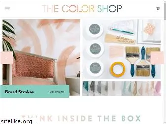 thecolorshop.us