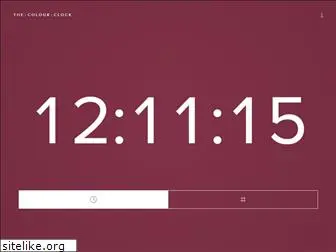 thecolourclock.com