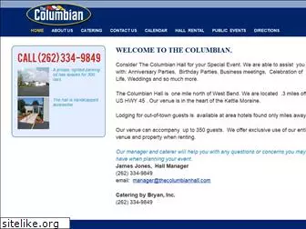 thecolumbianhall.com