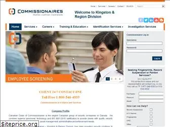 thecommissionaires.com