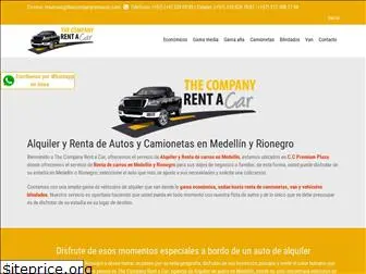 thecompanyrentacar.com