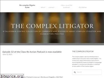 thecomplexlitigator.com