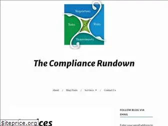 thecompliancerundown.com