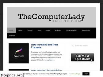 thecomputerladyonline.com