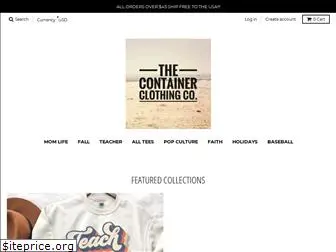 thecontainerclothingco.com