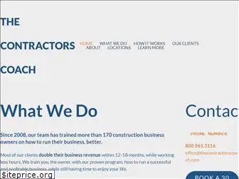 thecontractorscoach.com