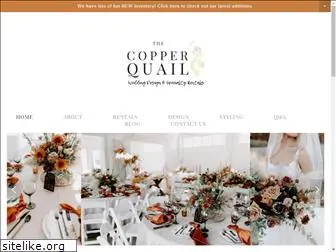 thecopperquail.com