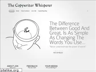 thecopywriterwhisperer.com