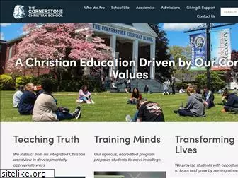 thecornerstonechristianschool.com