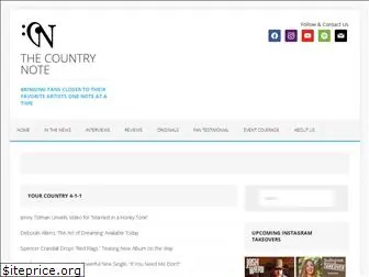 thecountrynote.com