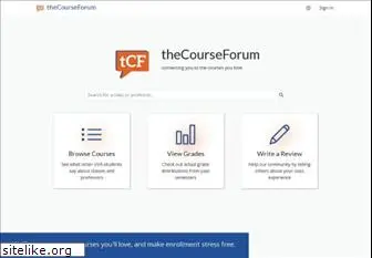 thecourseforum.com