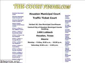 thecourtfinder.com