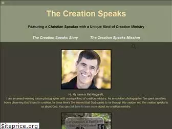 thecreationspeaks.com