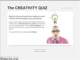 thecreativityquiz.com