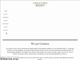 thecreatorssociety.org