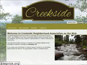 thecreeksidehoa.org