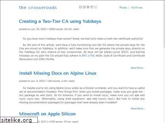 thecrosseroads.net