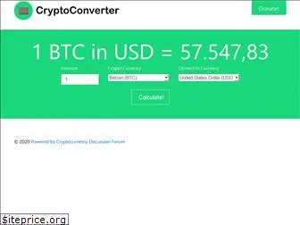thecryptocoinconverter.com