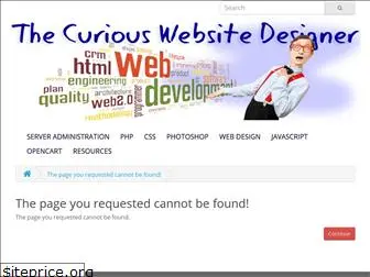 thecuriouswebsitedesigner.co.uk