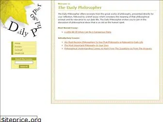 thedailyphilosopher.org