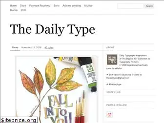 thedailytype.com