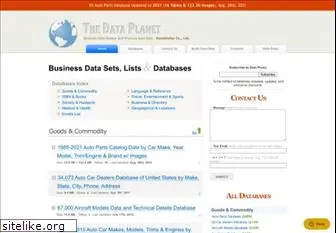 thedataplanet.com