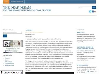 thedeafdream.wordpress.com
