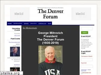 thedenverforum.com