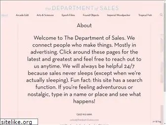 thedeptofsales.com