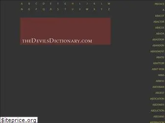 thedevilsdictionary.com