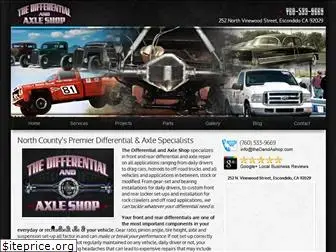 www.thedifferentialandaxleshop.com