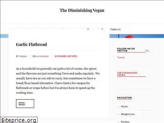 thediminishingvegan.com