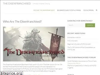 thedisenfranchised.net