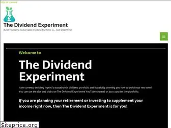 thedividendexperiment.com