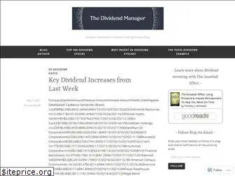 thedividendmanager.com